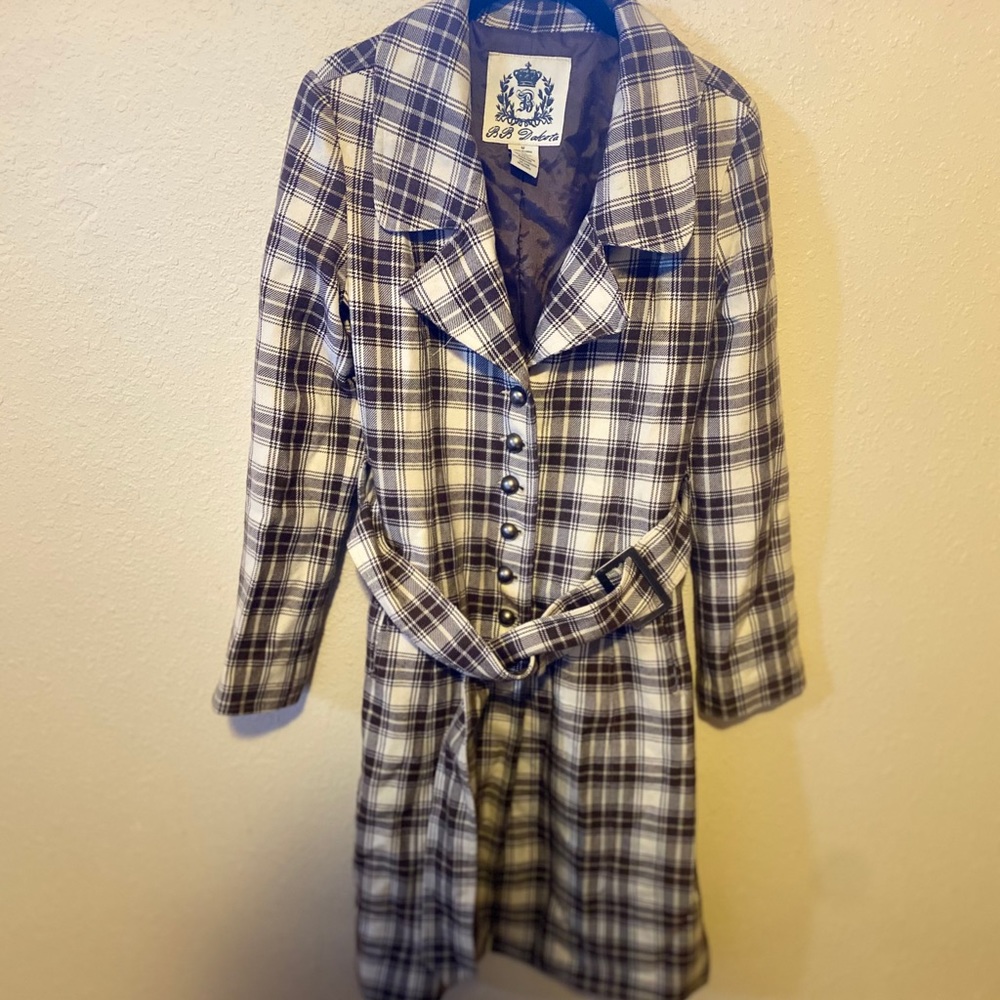 Plaid fall jacket
